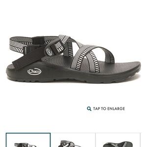 Black and White pattern z/cloud chacos